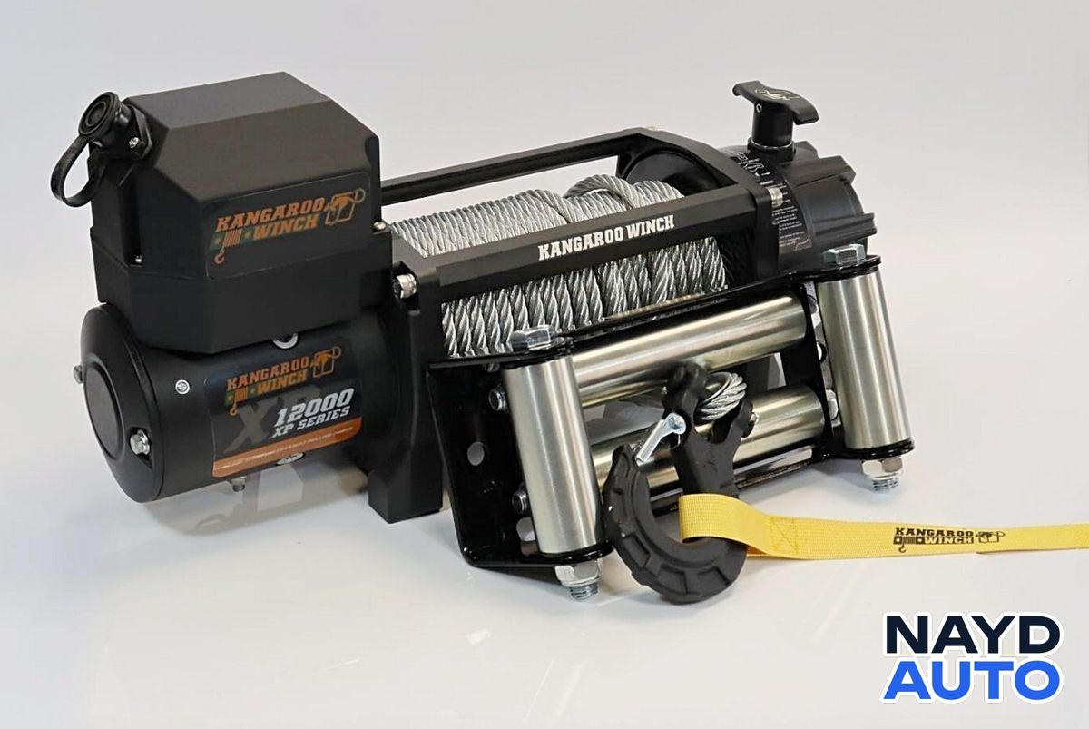 Лебедка KangarooWinch XP 12000 с метално въже Кенгуру Уинч — снимка 6