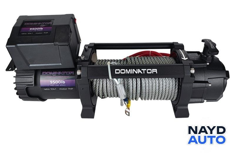 Лебедка DOMINATOR D9500W 12V/24V